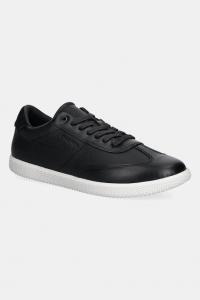 Кожаные кроссовки LOW TOP LACE UP TMBL LTH Calvin Klein, черный