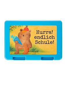 Mr. & Mrs. Panda Дизайн школьного конуса Bentobox Bear с надписью белого цвета