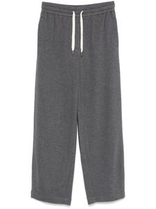 Спортивные брюки с кулиской Brunello Cucinelli, серый