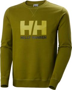Helly-Hansen 34000 Мужской свитер с логотипом Hh Helly Hansen, 461 Olive Green