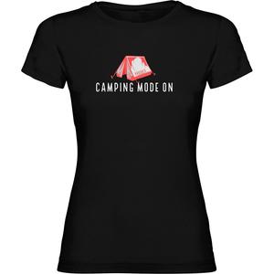 Футболка с коротким рукавом Kruskis Camping Mode On, черный