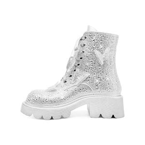 Ботинки Martin женские, серебряный Haoyasennu, цвет Silver Gray