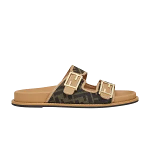 Кроссовки Fendi Wmns Feel Slide, коричневый