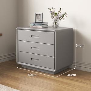 Mikemijia Комод для спальни из натурального дерева, 6 ящиков, настенный, расширенный, цвет bmw gray, доставка и сборка