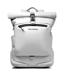 Рюкзак Corner 2.0 с закручивающимся верхом Piquadro, белый