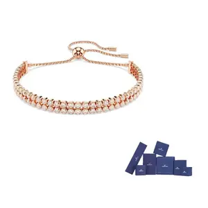 Swarovski Женский браслет из искусственного хрусталя Rose Gold