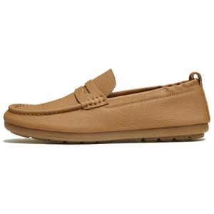 Мужские лоферы однотонные TATA, желтый