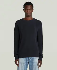 Мужской свитер с круглым вырезом G-Star, синий