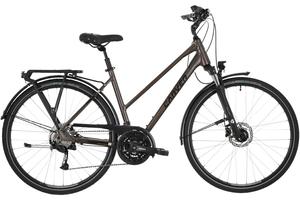 Треккинговый велосипед Carver Tour 120 - 28 дюймов - Damen Sport - 2024, цвет Braun|brownmetal black champagne