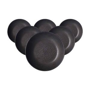 Набор из 6 суповых тарелок Kitwe Black, диаметр 20 см Ritzenhoff Breker, черный