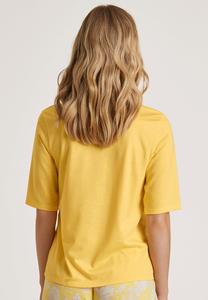 Верх пижамы KURZARM Calida, темно-желтый