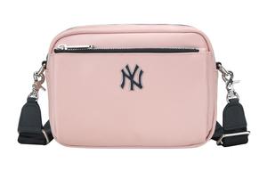 Нейлоновая сумка для фотоаппарата, плечевая сумка, кросс-боди Regular Unisex цвета сакуры розовый MLB