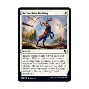 CCG Благословение Караметры (С), MTG - Theros Beyond Death