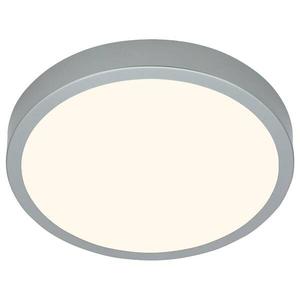 Светодиодный потолочный светильник Briloner Runa I, 4 см, серебряный