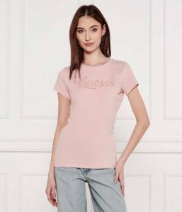 Футболки Slim fit Guess Jeans, розовый