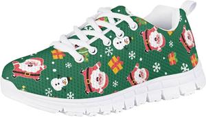 Детские кроссовки Forchrinse для девочек и мальчиков, шнуровка, беговые и теннисные, легкая спортивная обувь, обувь для праздничных мероприятий, зеленый