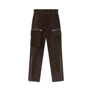 Брюки PURPLE BRAND Suede Zip Cargo Pant, Brown
