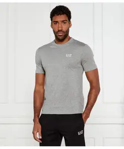 Футболка Regular fit Ea7, серый