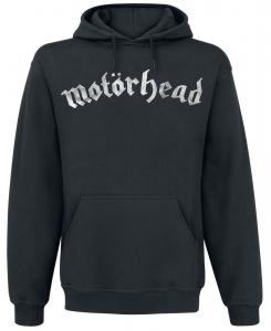 Толстовка с капюшоном Motörhead Distressed Logo, черный