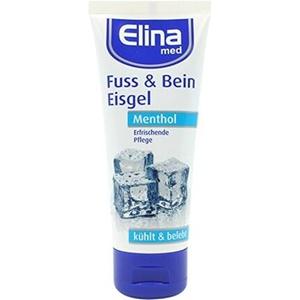 Elina Med Skin Care для ног Ледяной гель тюбик 75 мл