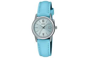 Женские классические серебряные часы LTP-V002L-2B3 CASIO