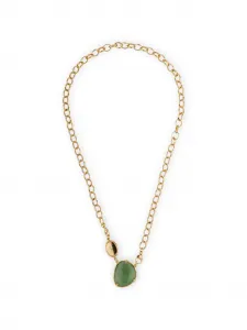 Колье-цепочка Billy из камня Gas Bijoux, золотой