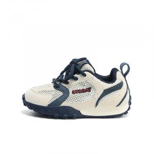 Детские противоскользящие антиударные дышащие легкие повседневные кроссовки Kids' ST&SAT, бежевый/синий/красный