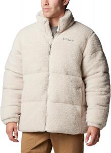 Columbia мужская куртка Puffect II Sherpa, Dark Stone