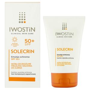 Ивостин, Солерцин, защитная эмульсия, SPF 50, 100 мл Iwostin