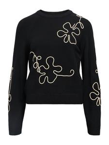 Свитер OBJECT OBJLaney Rubin, черный