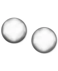 Серьги-Гвоздики из серебристого металла (8 мм) Lauren Ralph Lauren, silver