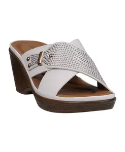 Женские сандалии Ash Crisscross на платформе GC Shoes, белый