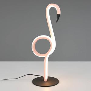 Светодиодная настольная лампа Reality Leuchten Ingo, силикон/утюг - 1 светло-розовый