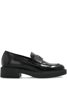 Кожаные лоферы на платформе Furla