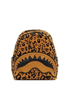 Sprayground рюкзак с леопардовым принтом, коричневый