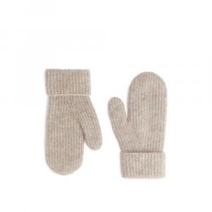 Варежки женские Arket, бежевый