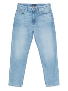 Джинсы с нашивкой-логотипом Tommy Hilfiger Junior, синий
