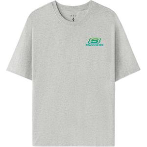 Футболка Unisex Light Heather Gray 0248 Skechers, серый