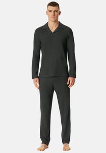 Пижамный комплект Schiesser SET, Dunkelgrau Mel/Dark Grey