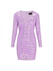 Faina Женское платье сиреневого цвета