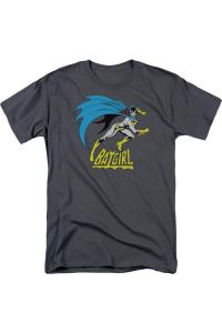 DC Comics Batgirl Batgirl Is Hot Короткий рукав для взрослых Футболка / Футболка Gildan, цвет charcoal