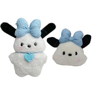 Плюшевый кулон с куклой щенком и бантом, высота 15 см FKOFR