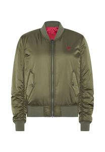 Блузон переливающегося двустороннего дизайна POLO SYLT, цвет 18-0515 Dusty Olive