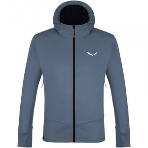 Hooded sweatshirt puez pl m hd jacket Salewa, синий