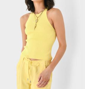 Reza Racerback Майка в сере JONATHAN SIMKHAI, цвет sulfur