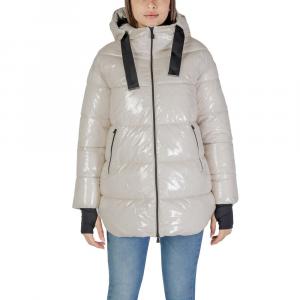 Бежевая полиамидная куртка Suns