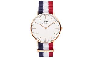 DW/DanielWellington Часы Daniel Wellington Wrist Watch Quartz Movement Nylon Strap White Dial Men's Watch