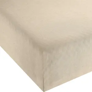 Простыня на резинке Erwin Müller Deggendorf "натуральная" 100x200 см