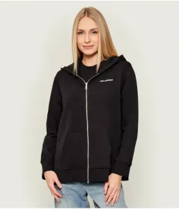 Толстовка Snow Leo oversize fit Karl Lagerfeld, черный