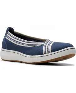 Женские кроссовки Cloud Steppers Breeze Sky Air с закрытым носком Clarks, синий